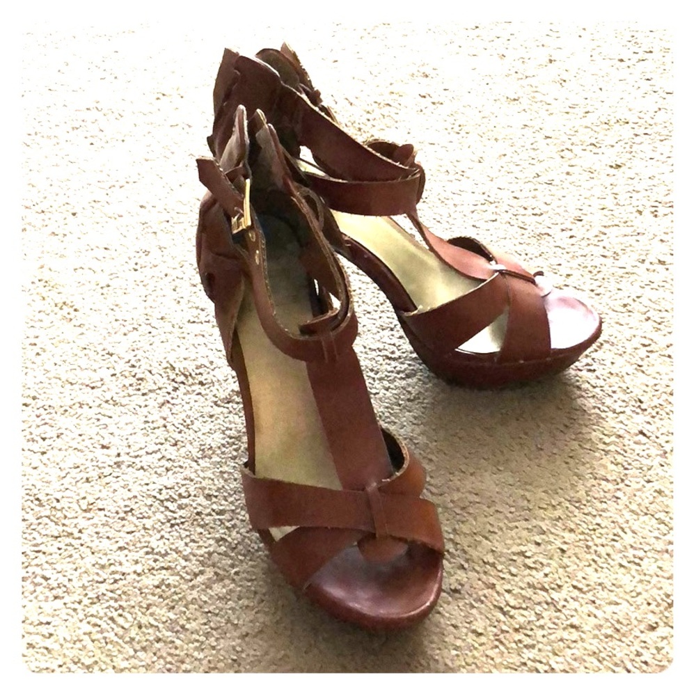 Brown sandals